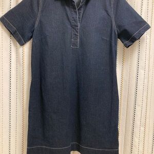 Liz Claiborne Simply Liz Denim Dress Size Medium